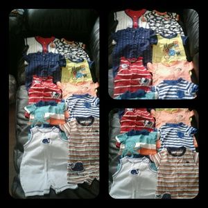 12 pcs  boy rompers